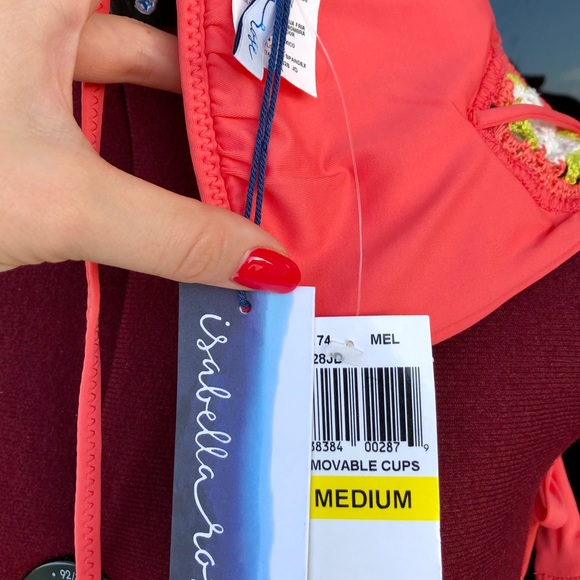 Isabella Rose 🌹French Pastry Triangle Bikini Top - Picture 11 of 12